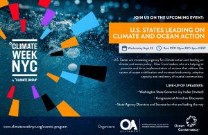 Join Us At Climate Week NYC - Ocean Acidification